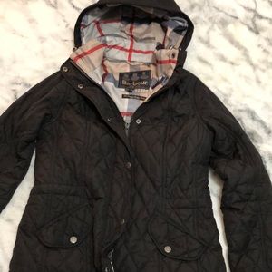 Barbour Quilted Jacket with Tartan Lining